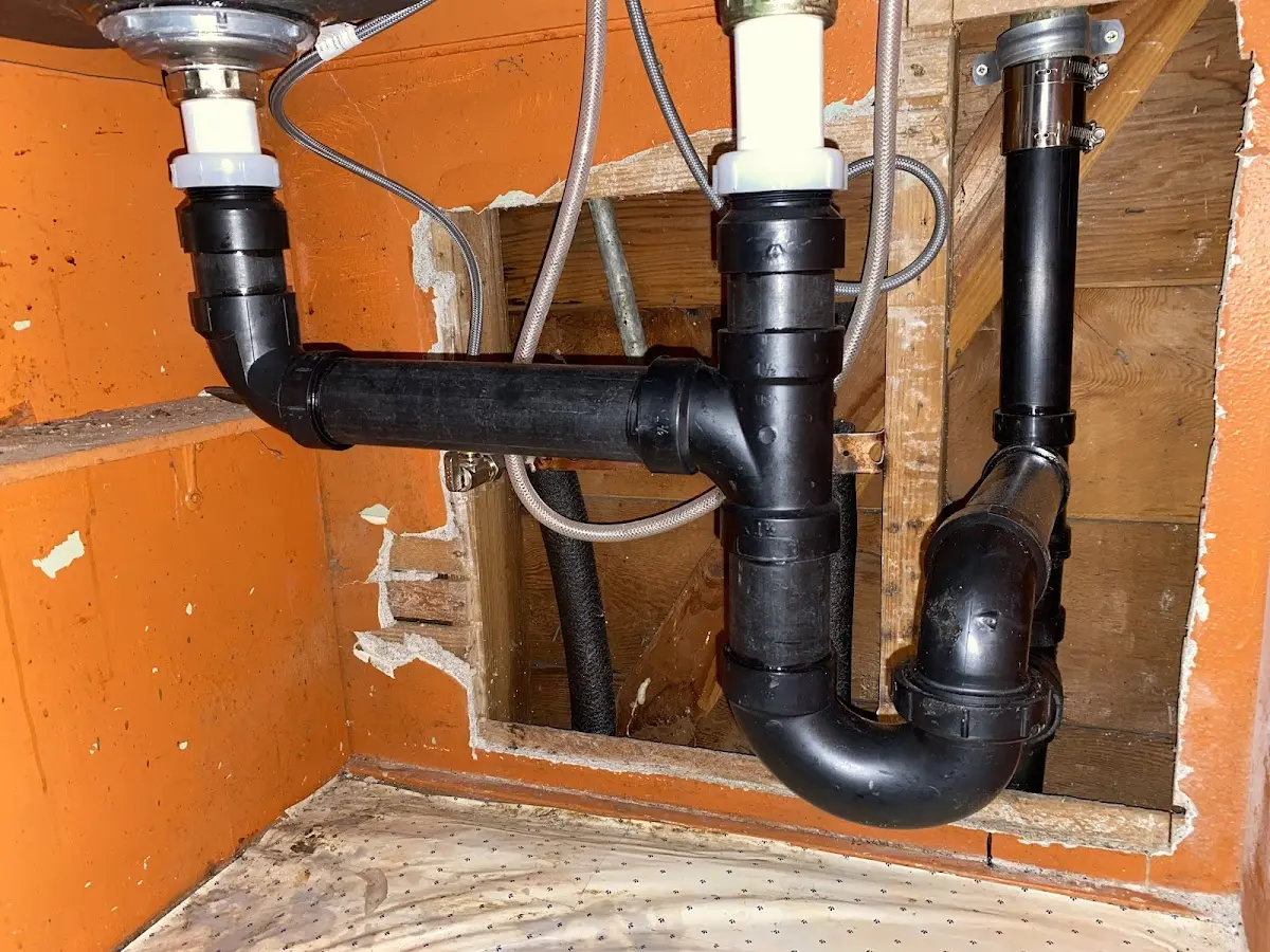Professional Pipe Bursting equipment and tools on the job in Iron River